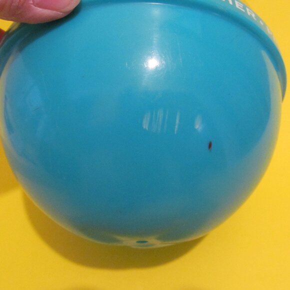 Fisher-Price Roly Poly Chime Ball 1966 Green - Picture 5 of 6